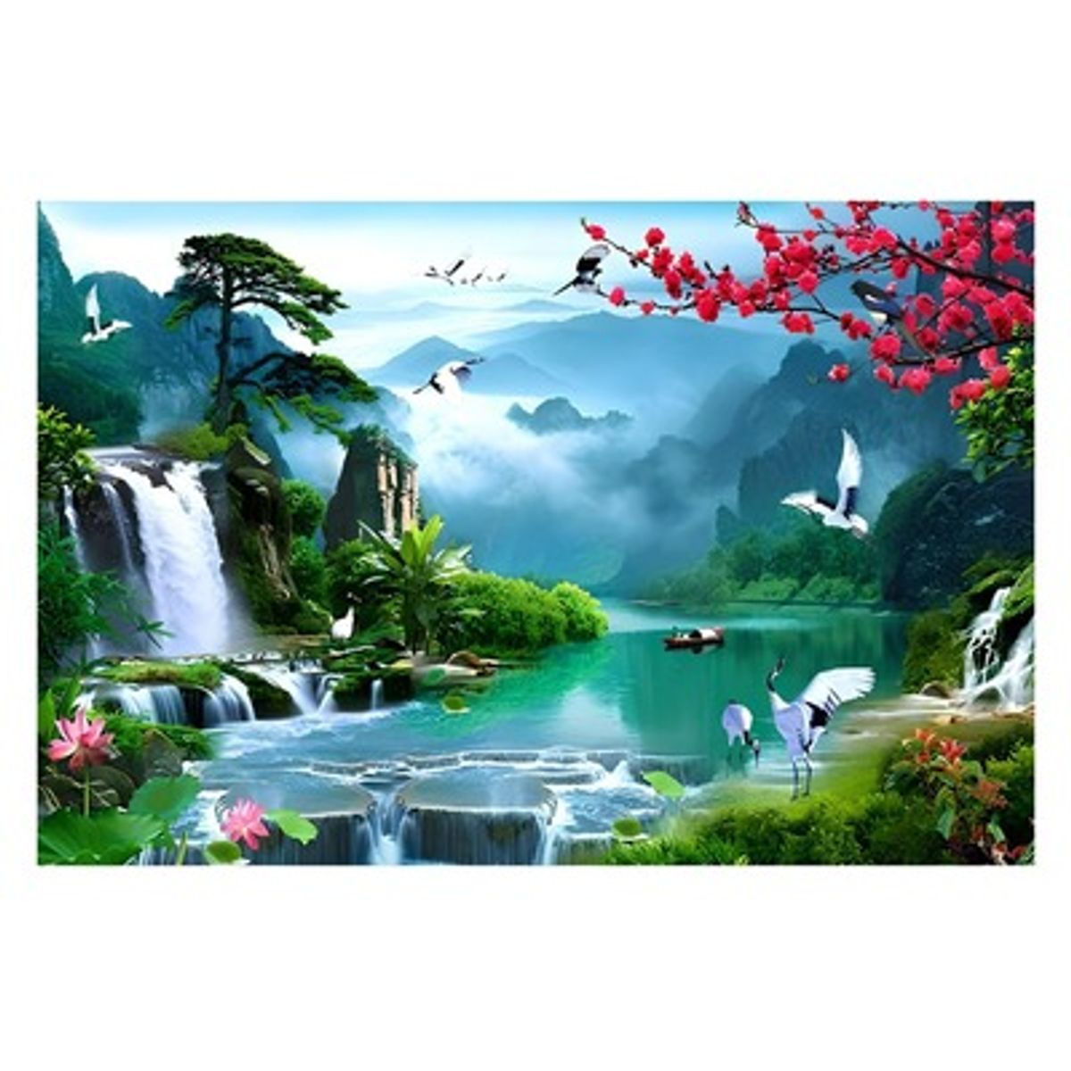 GENERICO - Rompecabezas 1000 Pzs Mountain Feng Shui Edición Exclusiva