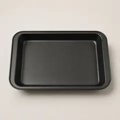 HOMESTAR - Bandeja para Horno Rectangular Antiadherente - 37x25x5 cm