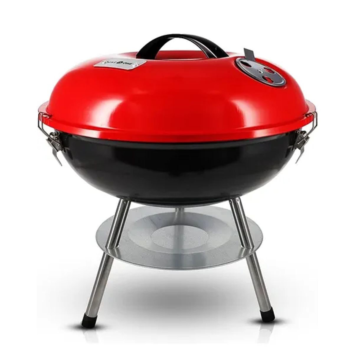 CARIBEE - Barbacoa Para Jardín Carbón O Leña Parrilla Inoxidable