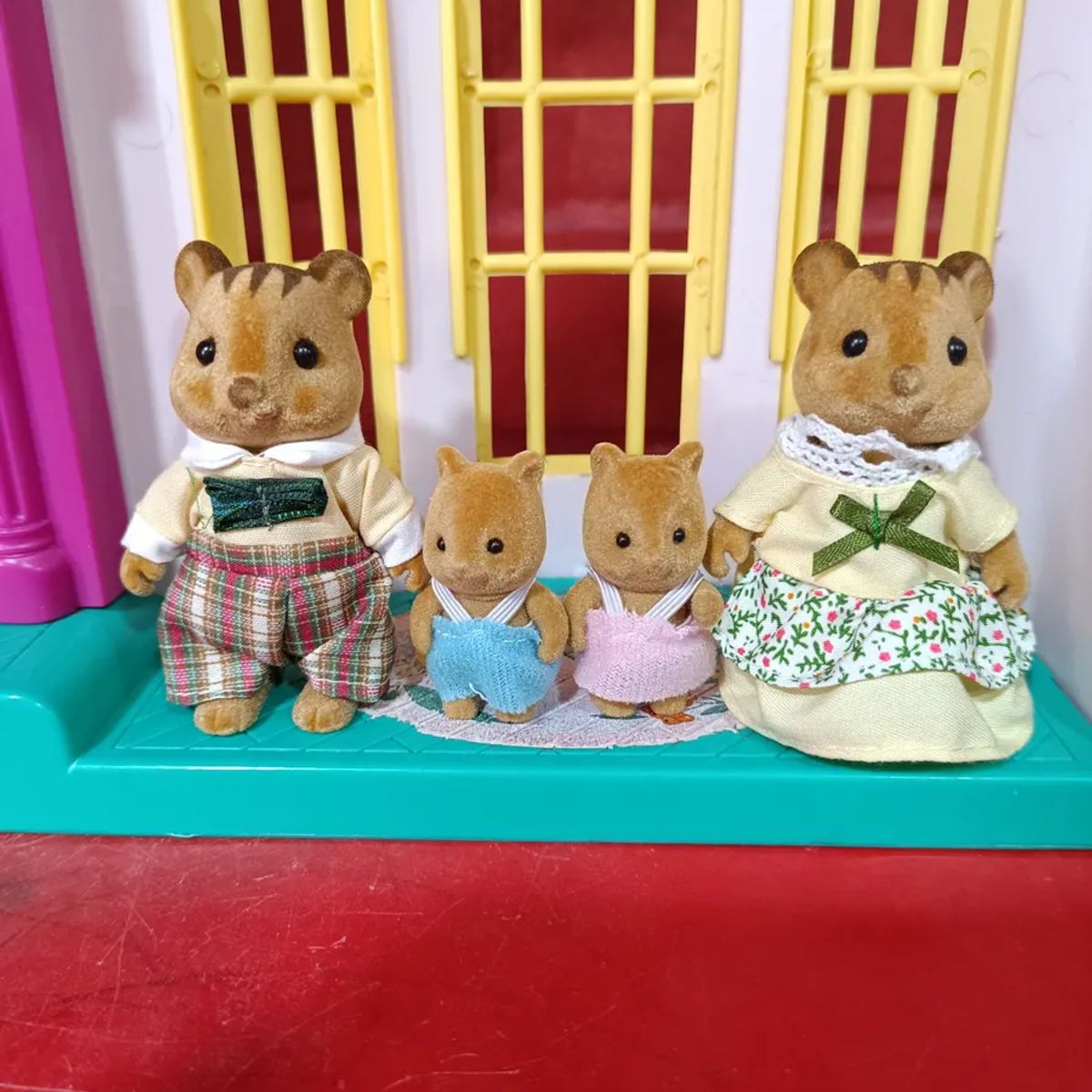 GENERICO - Ternurines Miniaturas De Animalitos Del Bosque Familia