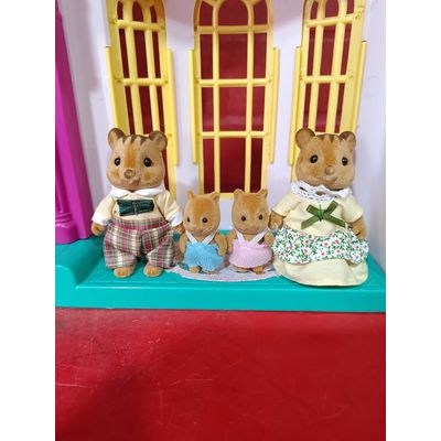 Imagen 2 del producto Ternurines Miniaturas De Animalitos Del Bosque Familia