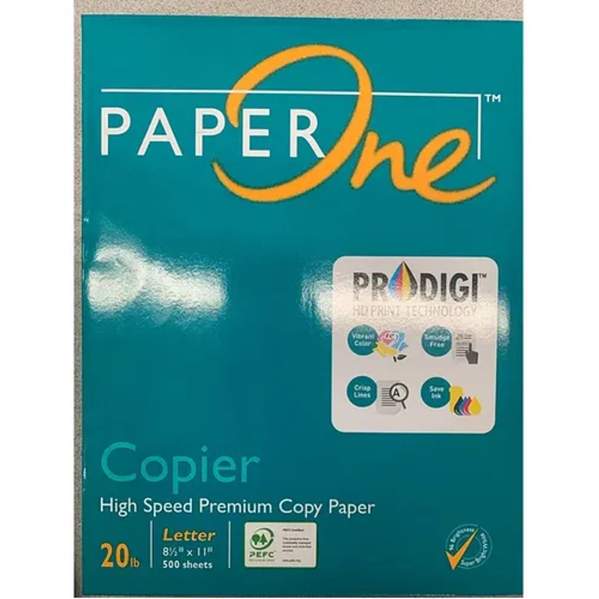 GENERICO - Resma Fotocopia Carta Paperline 500hojas 75grs Blanco