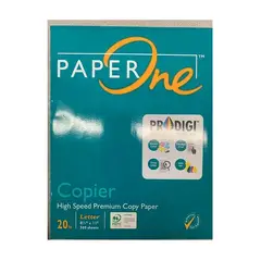 GENERICO - Resma Fotocopia Carta Paperline 500hojas 75grs Blanco