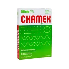 GENERICO - Papel Fotocopia Oficio 500 Hjs Chamex Blanco