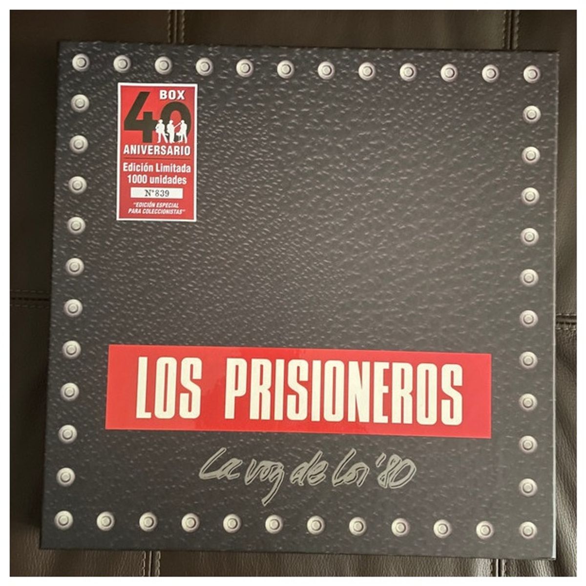 GENERICO - LOS PRISIONEROS - LA VOZ DE LOS 80 40 AÑOS 3LP BOX SET  LP