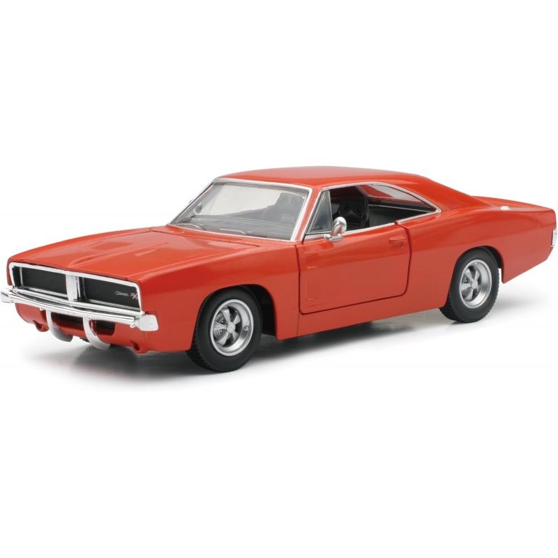 GENERICO - NEWRAY 71893A 1-25 1969 DODGE CHARGER RT  ORANGE