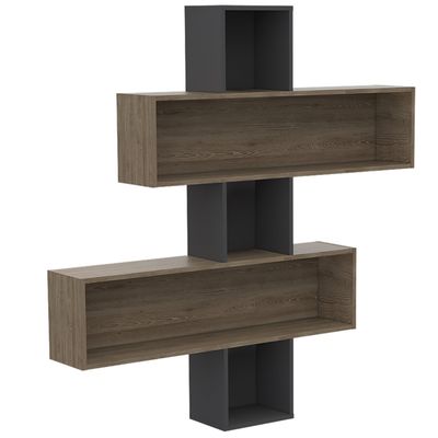 Imagen 2 del producto Repisa Wall 132x127x20 Cm Miel Y Plomo