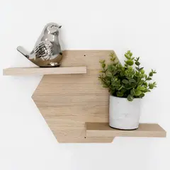 TUHOME - Repisa Faro De Pared 25x37x9 Cm