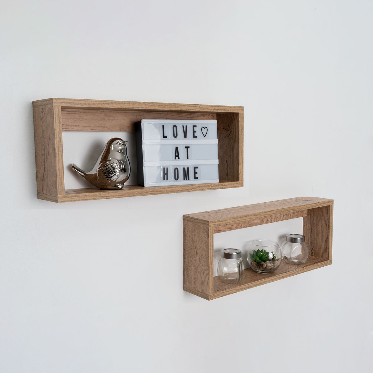 TUHOME - Set De 2 Repisas Duo Decorativas