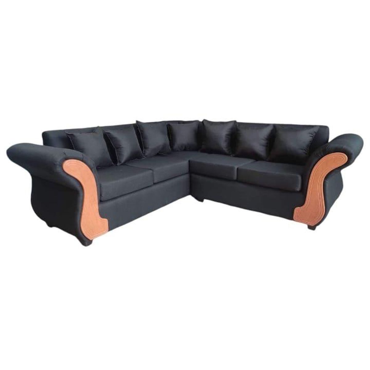 GENERICO - SOFA IRLANDA L 5 CUERPO NEGRO