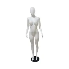 GENERICO - Maniqui Exhibidor Elegante Femenino Blanco Gms