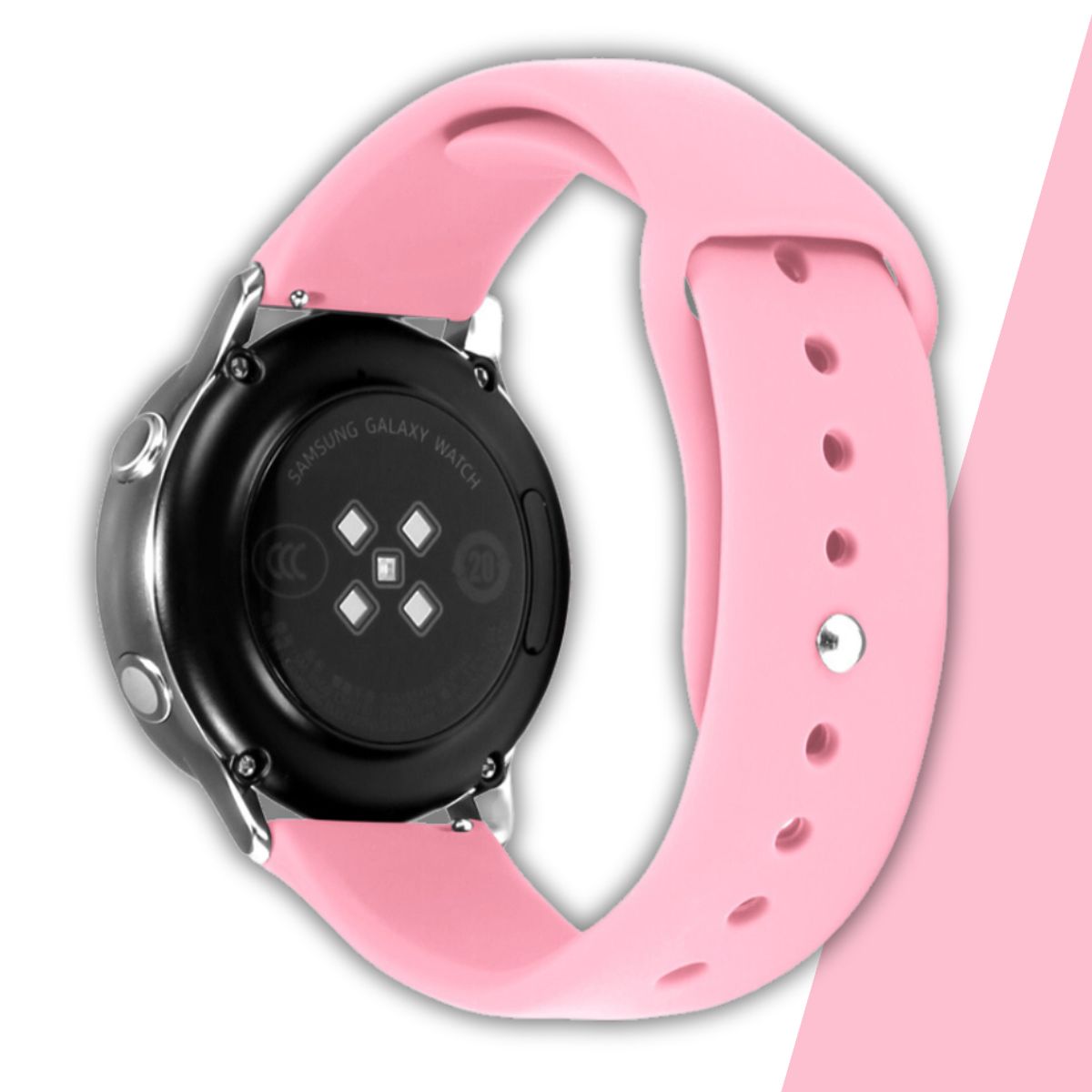 GENERICO - Correas Silicona Para Samsung Huawei 20-22mm