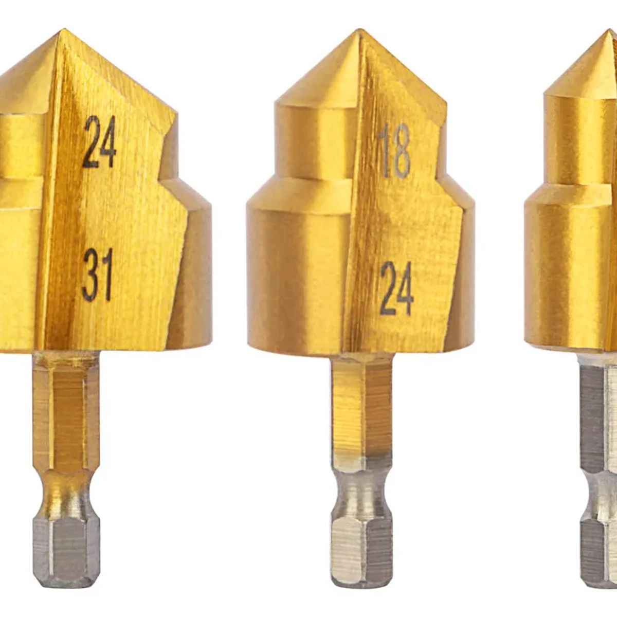 KUANGYE - Broca Escalonada De Elevación Ppr Brocas Para Taladro 3pcs