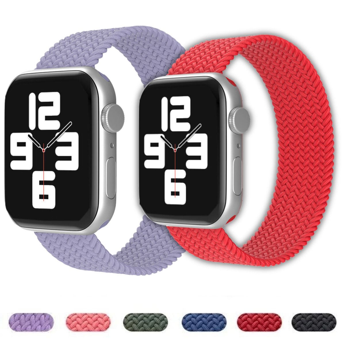 GENERICO - Correas Para Apple Watch Nylon Loop Premium 42-44-45-49mm