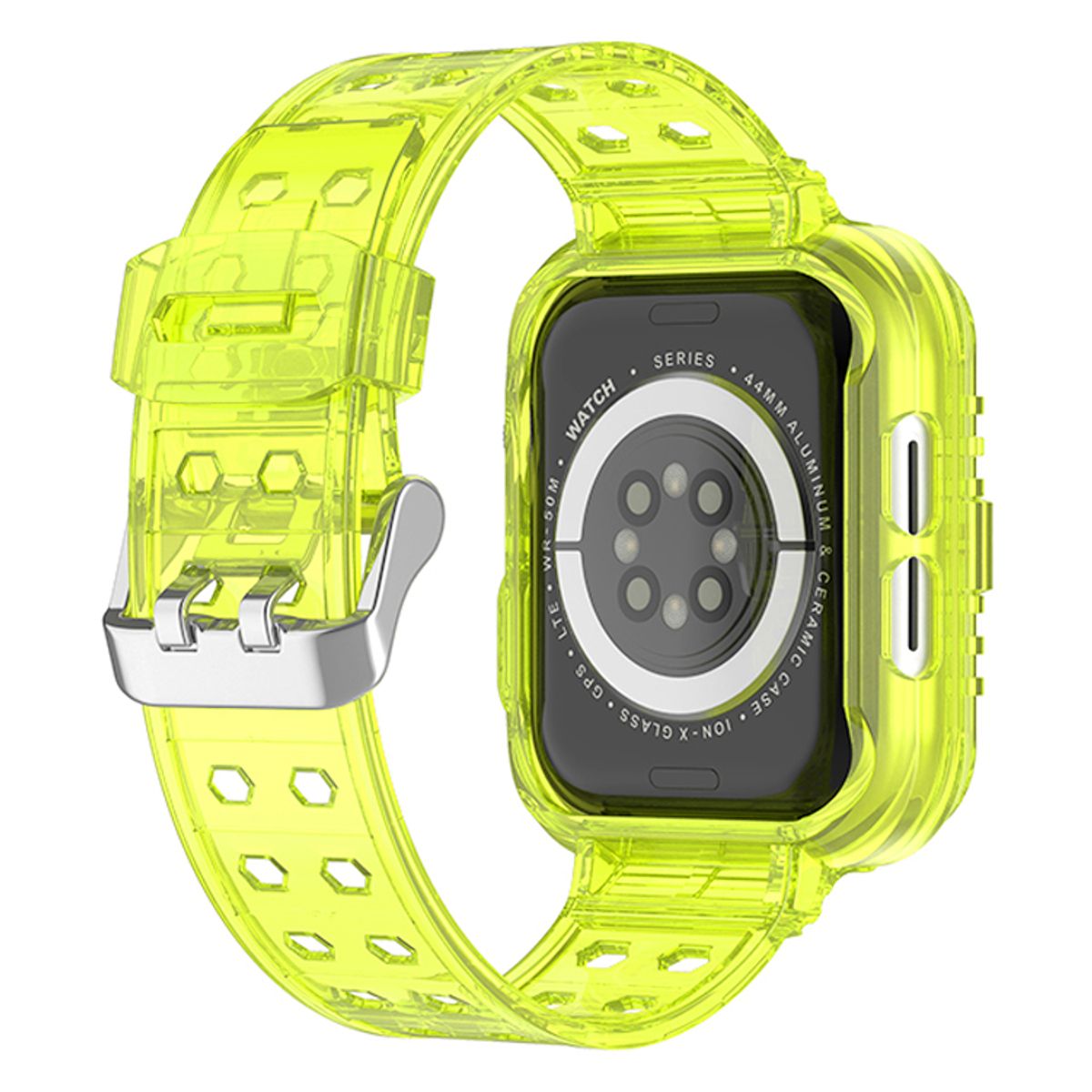 GENERICO - Correas Para Apple Watch Silicona Full Proteccion 42-44-45-46-49mm