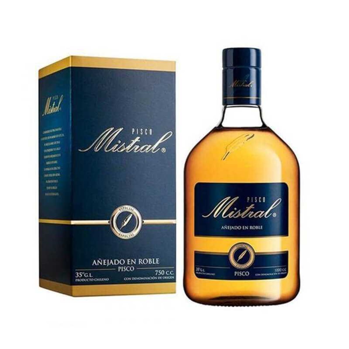 GENERICO - Pisco Mistral 35° 1 Litro