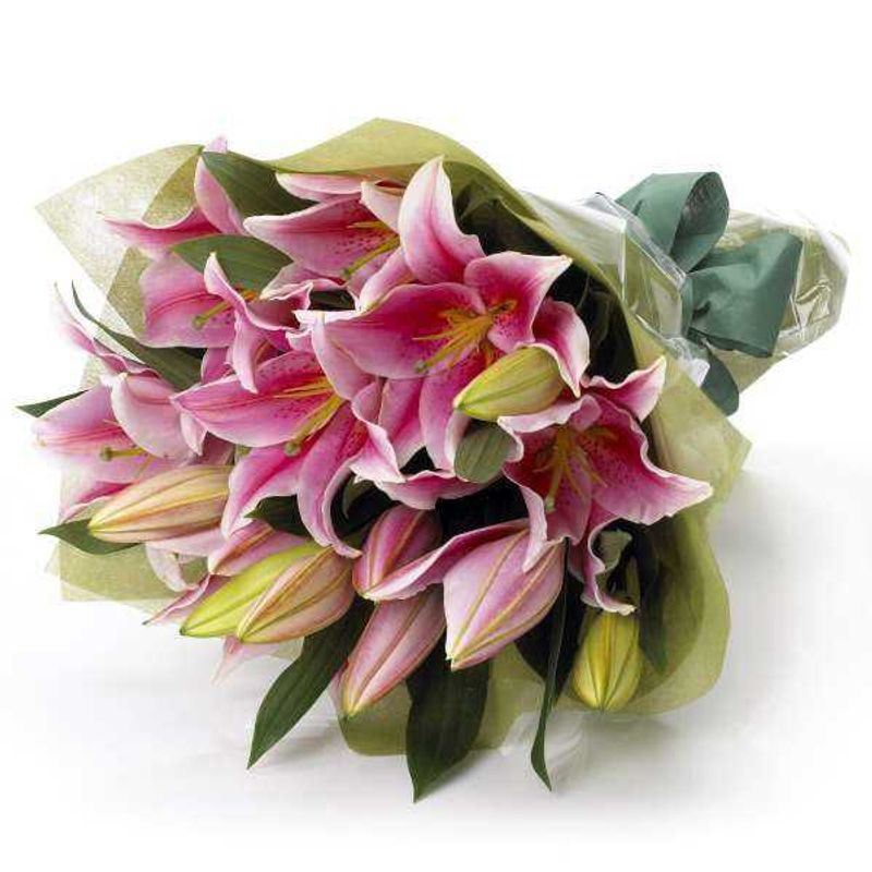GENERICO - Bouquet de 10 Lilium