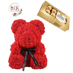 GENERICO - Oso Teddy y Bombones Ferrero Rocher 100 grs