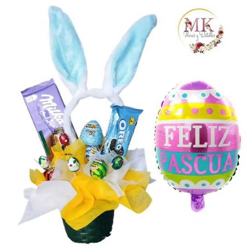 GENERICO - Cestita Regalo de Pascua para niño