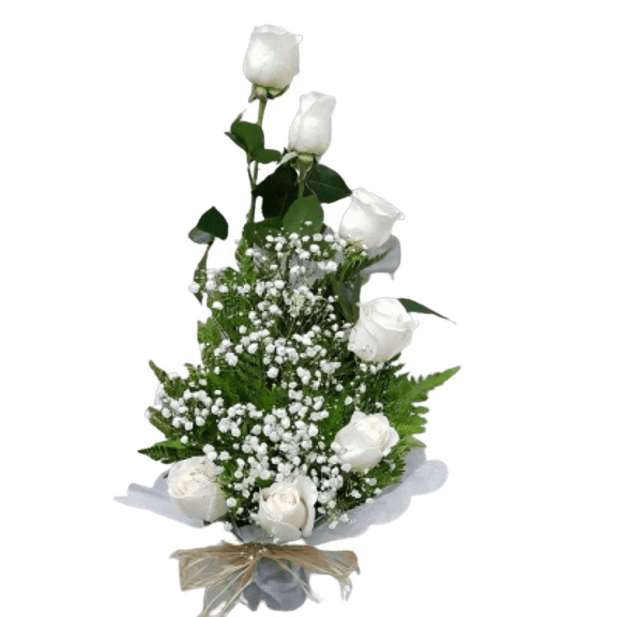 GENERICO - Arreglo de 7 Rosas para Condolencias