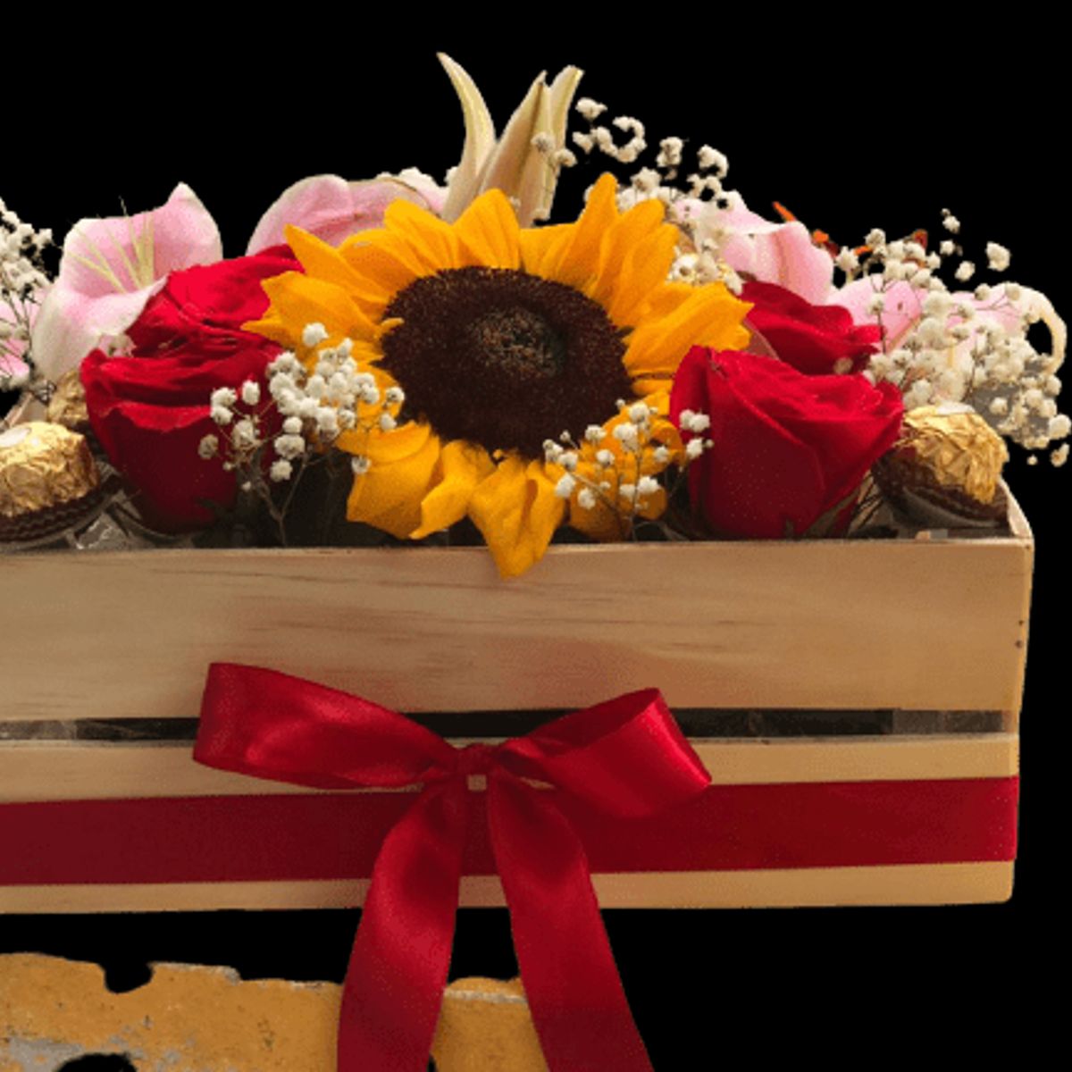 GENERICO - Base de Flores Primaverales y Bombones