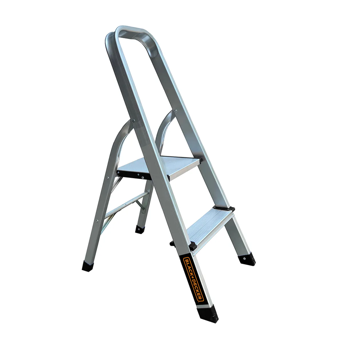 BLACK+DECKER - Escalera Black + Decker 2 escalones 150Kg, 40cms