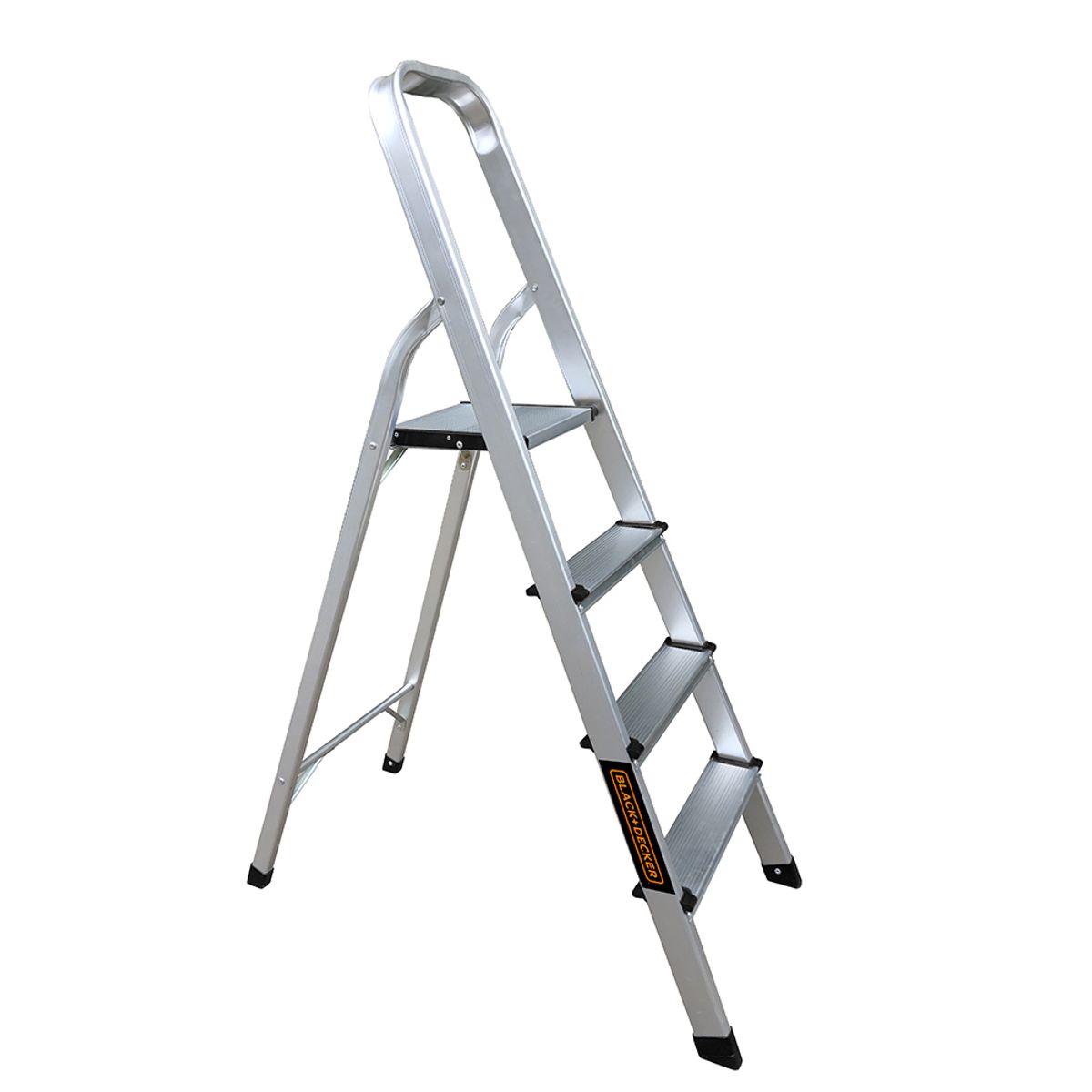 BLACK+DECKER - Escalera Black + Decker 4 escalones 150Kg, 85cms
