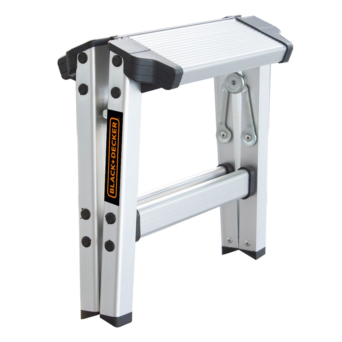 BLACK+DECKER - Escalera Black + Decker tipo Taburete 1 escalón, 30cms