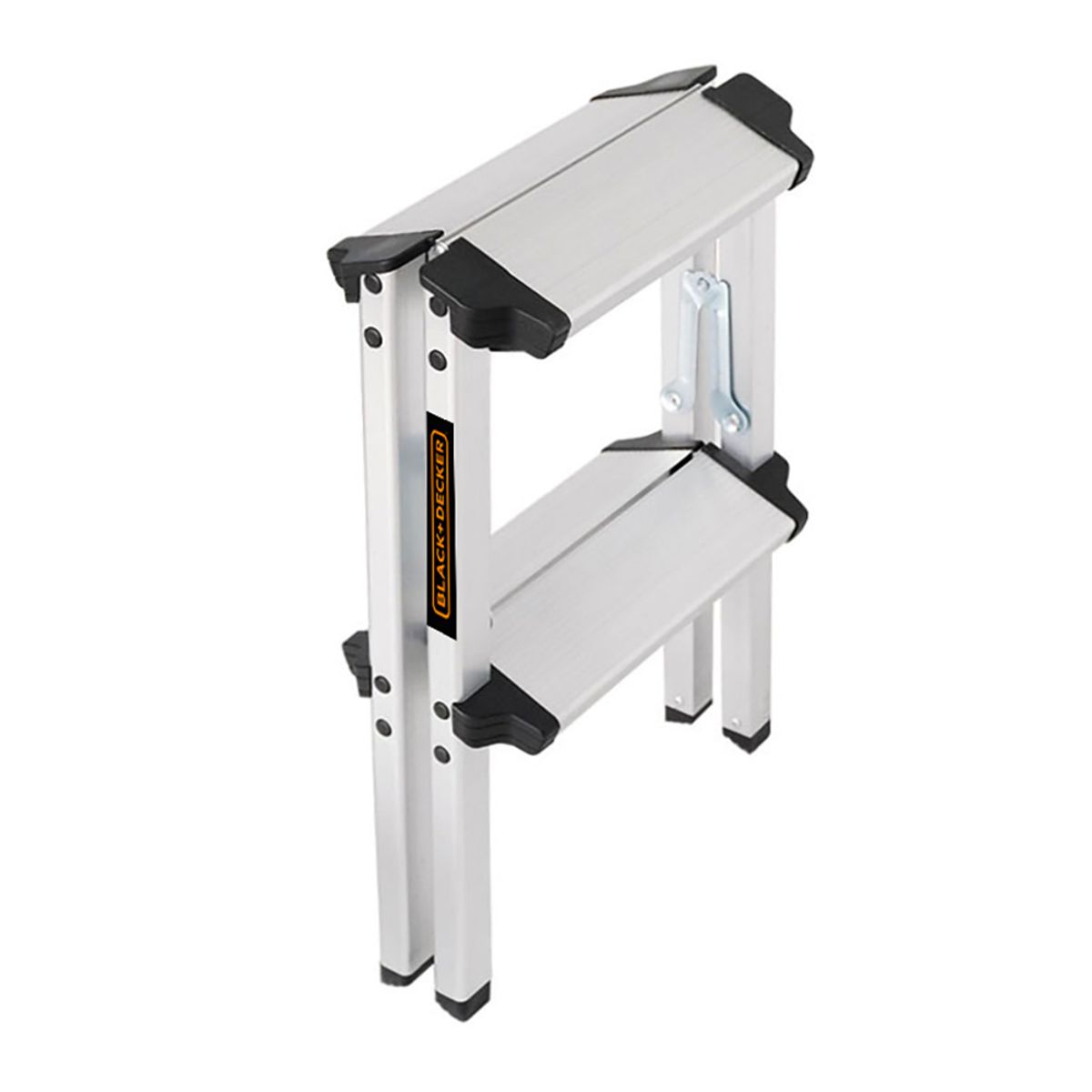 BLACK+DECKER - Escalera Black + Decker tipo Taburete 2 escalones, 50cms