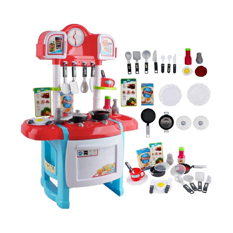 GENERICO - Cocina didáctica infantil agua y sonido 70 cms