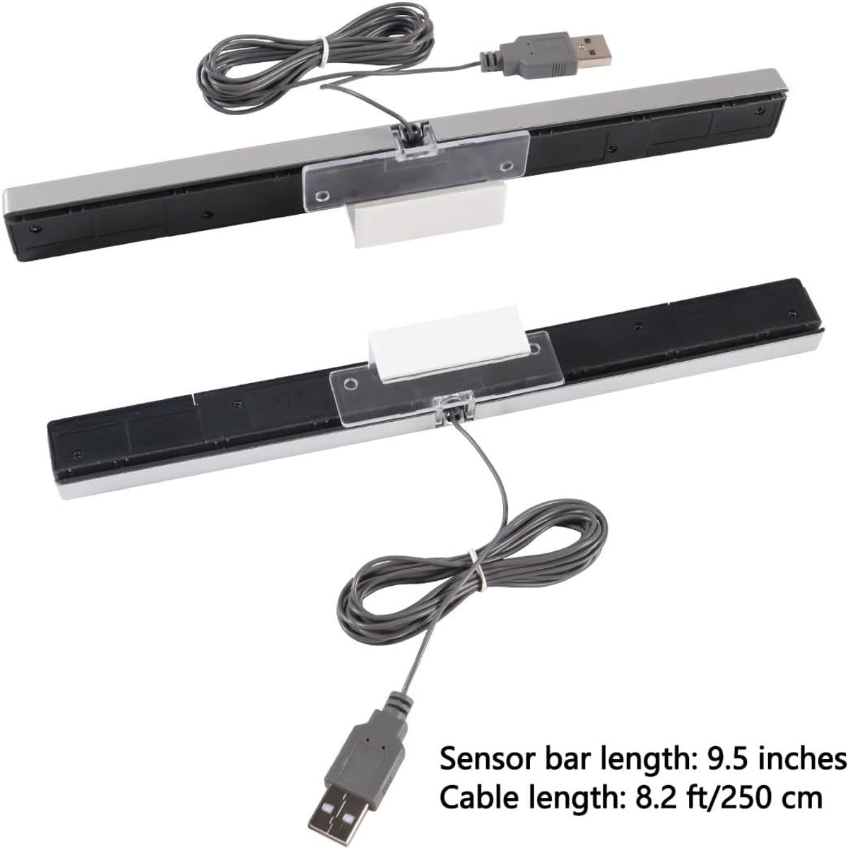 KUANGYE - Barra Sensor Receptor Infrarrojo Puerto Usb Para Nintendo Wii