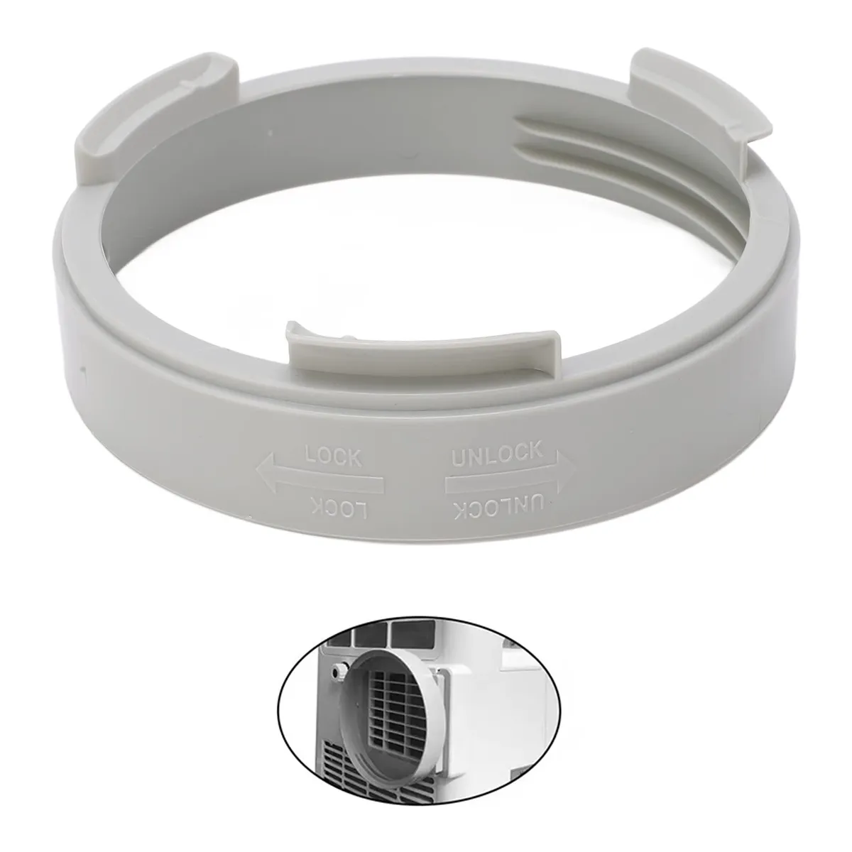 GENERICO - Adaptador Para Manga Aire Acondicionado De 15cm