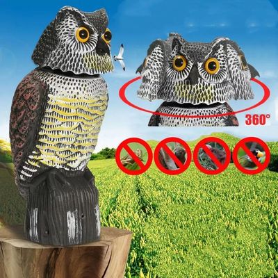 Imagen 2 del producto Ahuyentador Con Sonido De Pajaros Buho Espanta Palomas