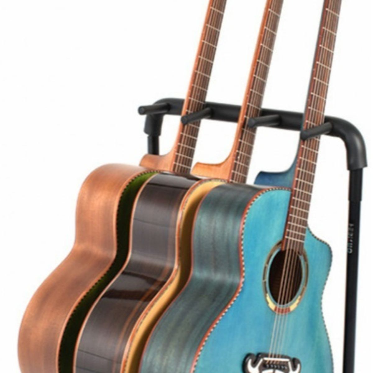 U BUY - Atril Soporte Triple Para Guitarra Y Bajo