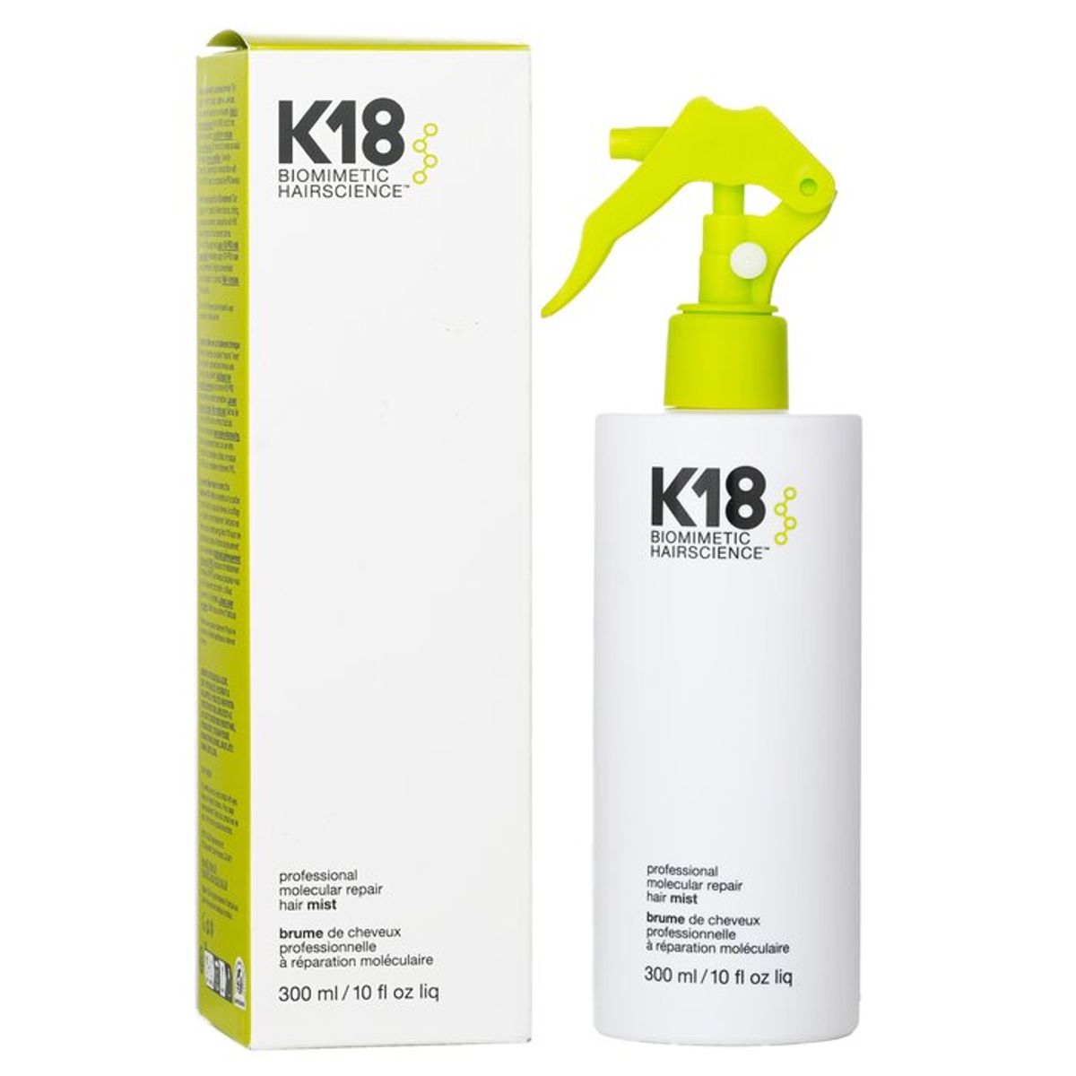 K18 - Bruma Capilar Reparadora Molecular Profesional 300ml K18