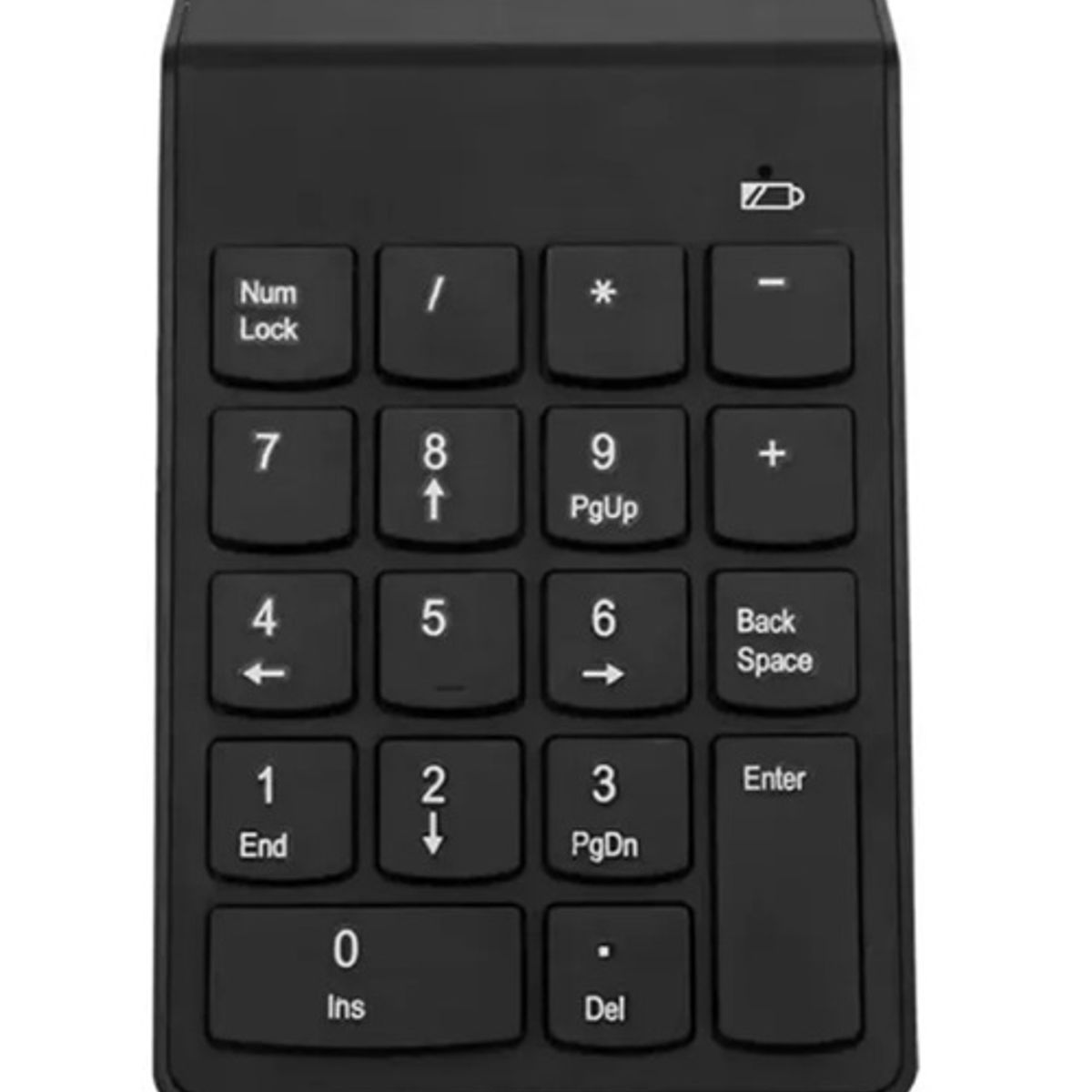 GENERICO - Mini Teclado Numérico Inalámbrico Negro