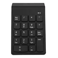 Mini Teclado Numérico Inalámbrico Negro