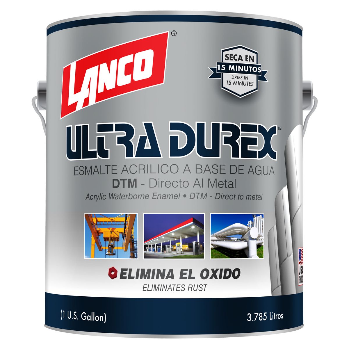 LANCO - Lanco Esmalte 3x1 Ultra Durex Blanco