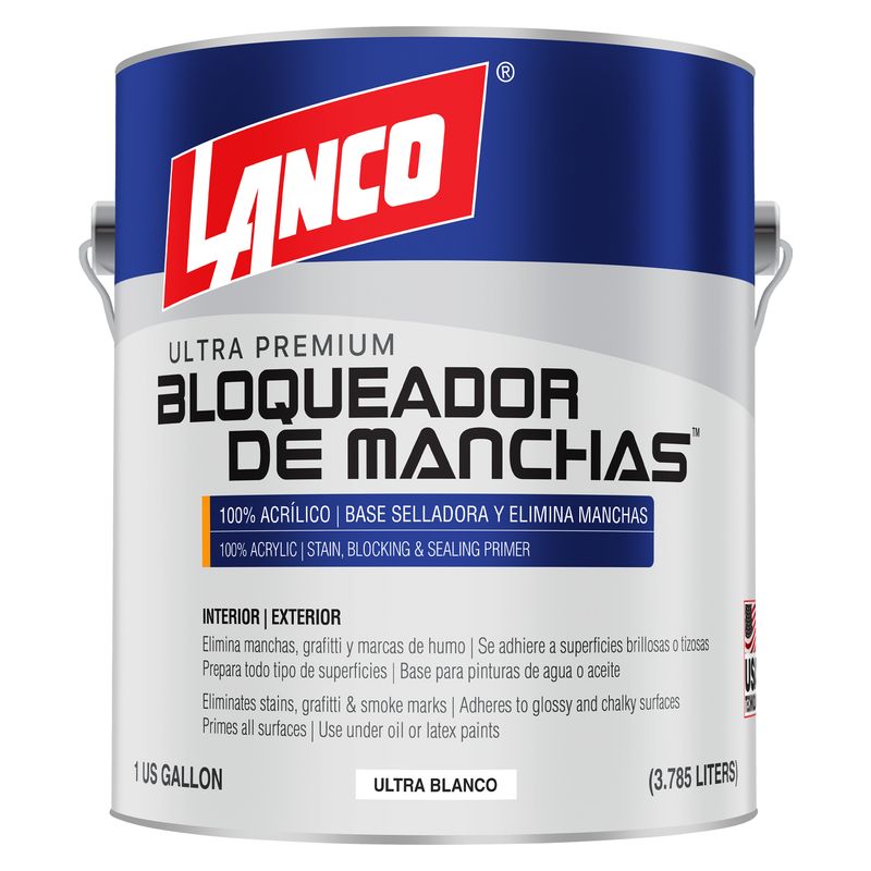 LANCO - Lanco Primer Bloqueador de Manchas Blanco 1GL
