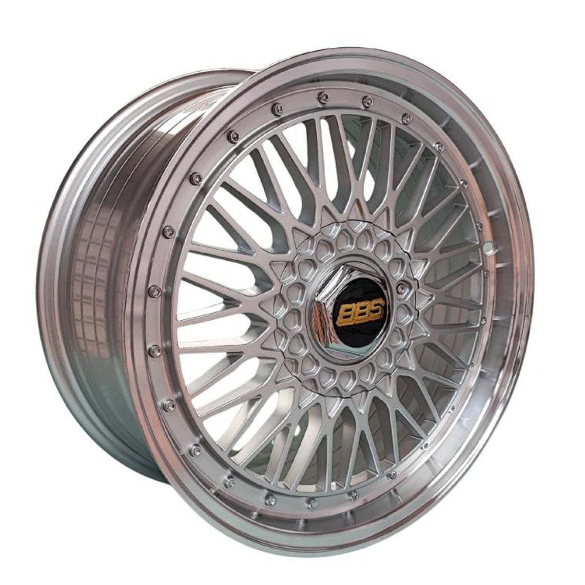 GENERICO - Juego de Llantas 17x75 5x112 Et38 silver machine lip 508 CS
