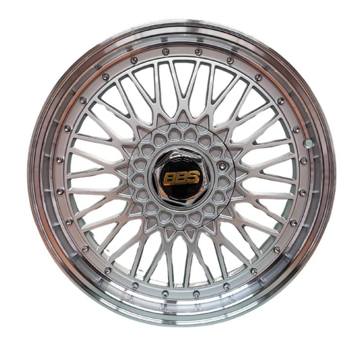 GENERICO - Juego de Llantas 17x75 5x112 Et38 silver machine lip 508 CS