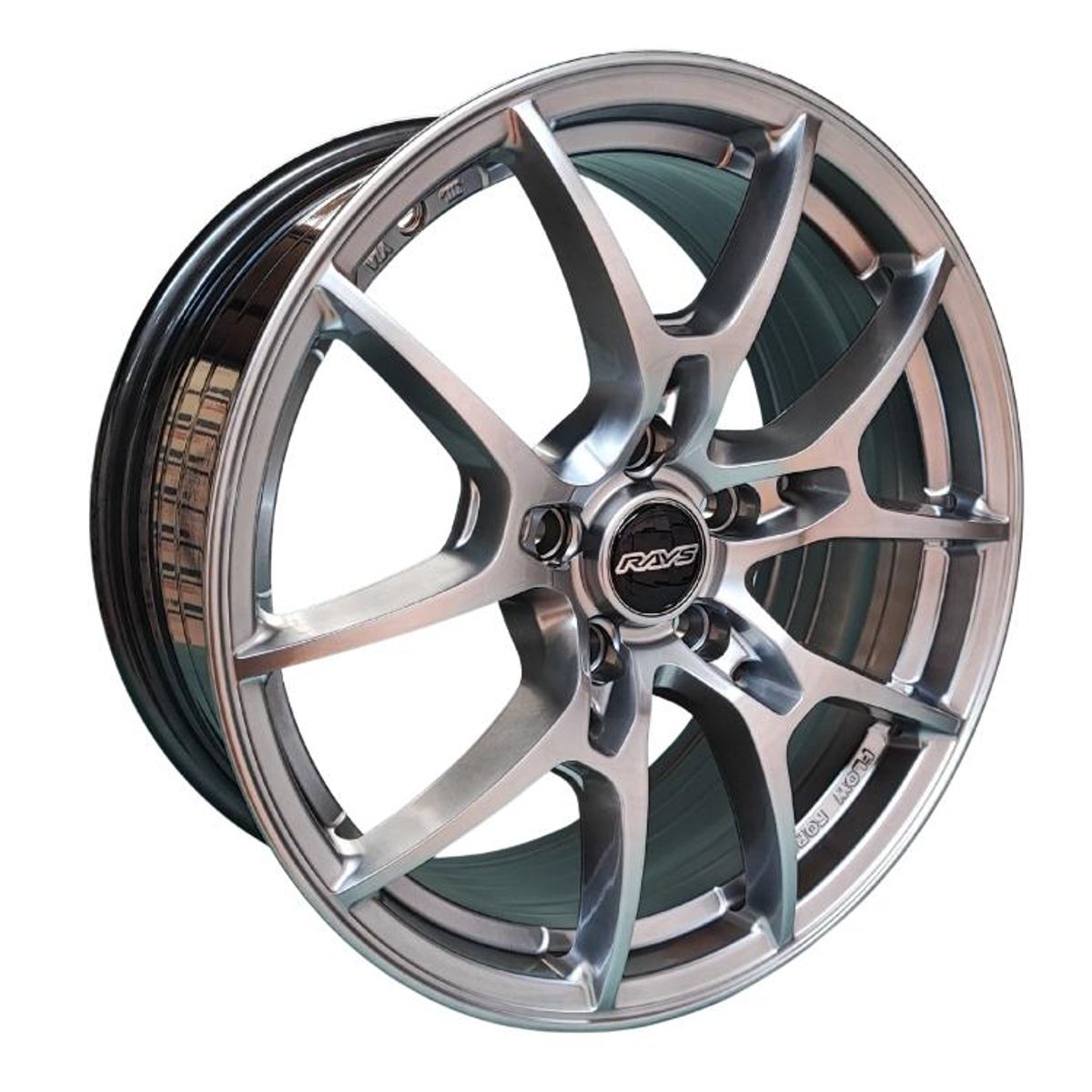 GENERICO - Juego de Llantas 17x75 5x1143 Et38 hyper black 510 FHB