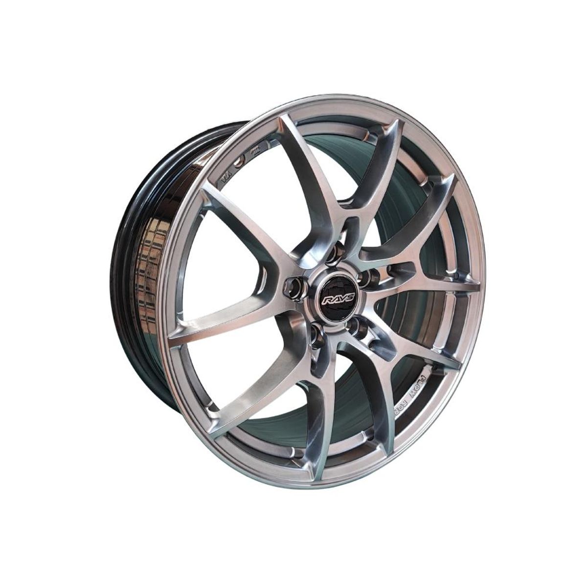 GENERICO - Juego de Llantas 17x75 5x1143 Et38 hyper black 510 FHB