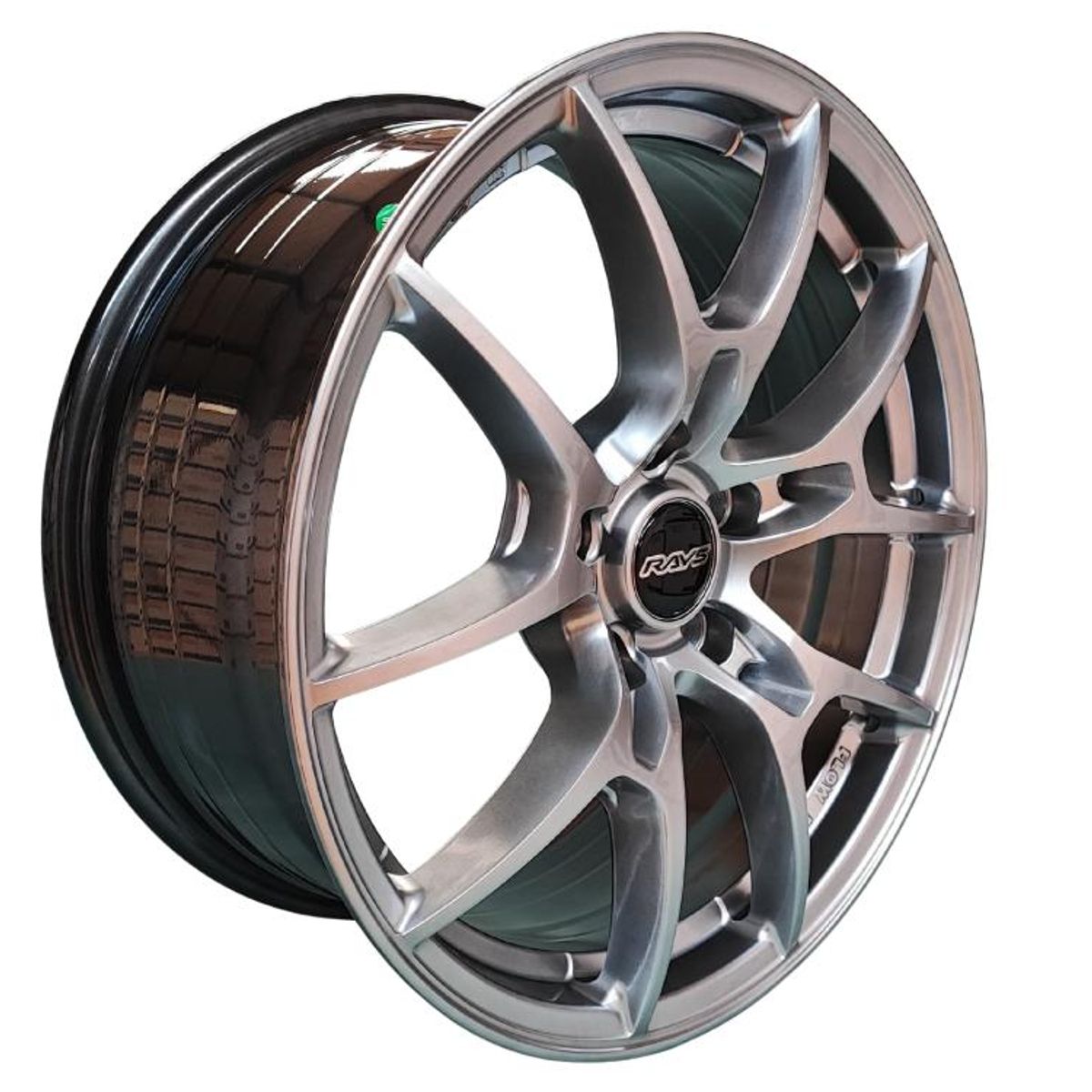 GENERICO - Juego de Llantas 17x75 5x1143 Et38 hyper black 510 FHB