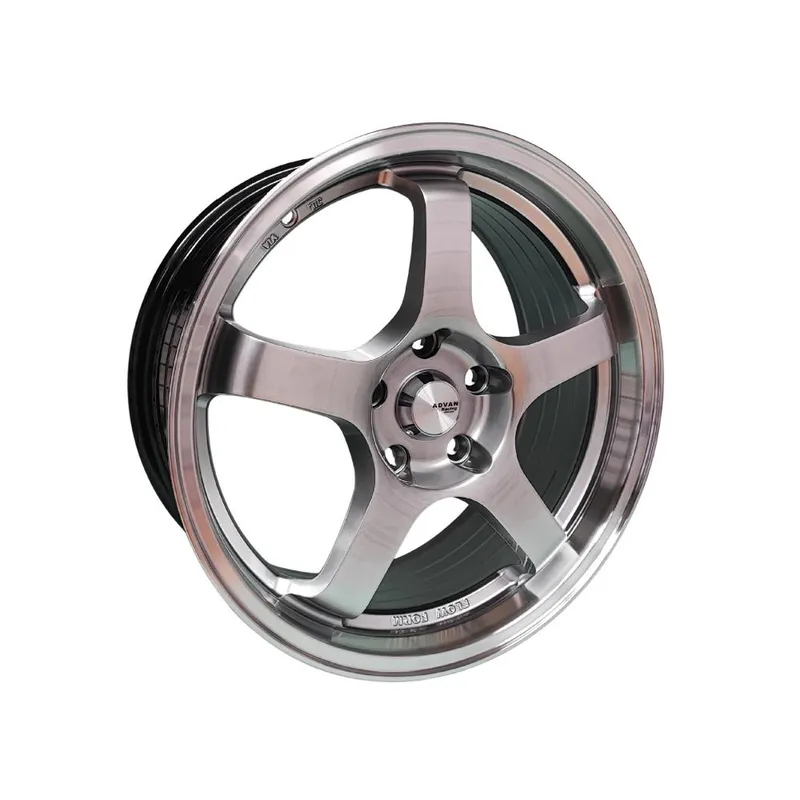 GENERICO - Juego de Llantas 17x75 5x1143 Et38 hp machine lip 512 CHB