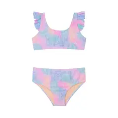 H2O WEAR - Traje de Baño Niña Bikini Vuelos UV50 Multicolor - Multicolor