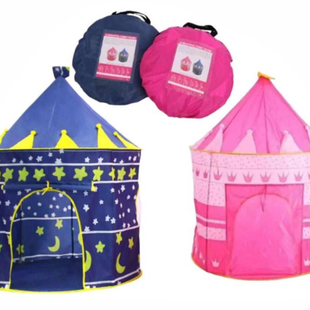 GENERICO - Castillo Carpa Para Niños Y Niñas Infantil Rosado