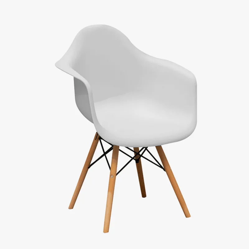 DECO EXPRESS - Silla de comedor Eames Blanca