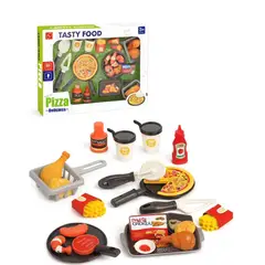 GENERICO - Juego De Comida Didáctica Para Armar Y Cortar