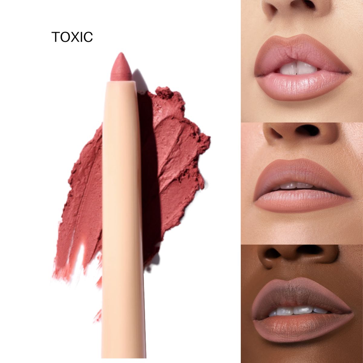 BEAUTY CREATIONS - Delineador Para Labios Beauty Creations Nude X Toxic